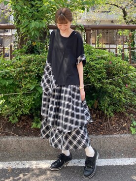 「FRAPBOIS」｜「アイテム（その他シューズ）」を使った、hirotaさん（レディース・162cm）の春コーディネート