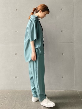 「FRAPBOIS」｜「アイテム（その他シューズ）」を使った、hirotaさん（レディース・162cm）の春コーディネート