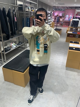 「アイテム（パーカー）」を使った、Sekidaiさん（メンズ・165cm）の夏コーディネート