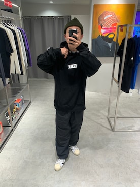 「アイテム（パーカー）」を使った、Sekidaiさん（メンズ・165cm）の夏コーディネート