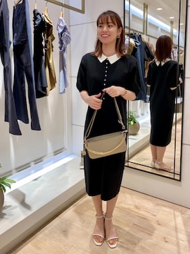 「LAURA DI MAGGIO（ローラディマッジオ）のアイテム」を使った、もーりーさん（レディース・164cm）の夏コーディネート