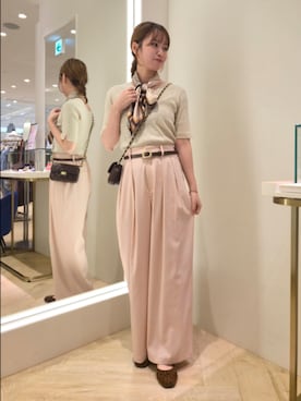 もーりーさん（レディース・164cm）の夏コーディネート