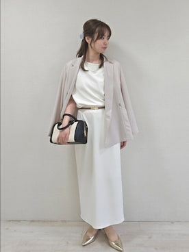 もーりーさん（レディース・164cm）の春コーディネート