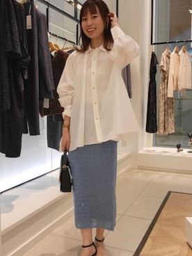 もーりーさん（レディース・164cm）の秋コーディネート