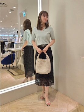 もーりーさん（レディース・164cm）の春コーディネート