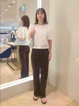 もーりーさん（レディース・164cm）の夏コーディネート