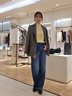 もーりーさん（レディース・164cm）の秋コーディネート