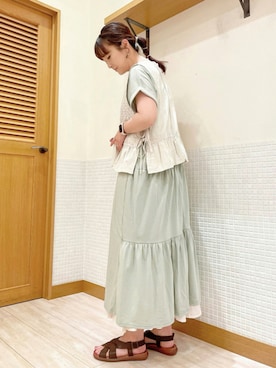 す ず きさん(レディース・161cm)の夏コーディネート