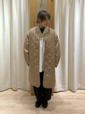 「Samansa Mos2（サマンサ モスモス）のアイテム（テーラードジャケット）」を使った、minponさん（レディース・150cm）の秋コーディネート