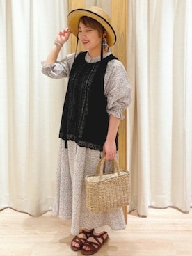 minponさん（レディース・150cm）の夏コーディネート