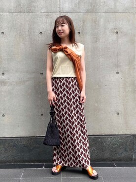 sakiさん（レディース・160cm）の夏コーディネート