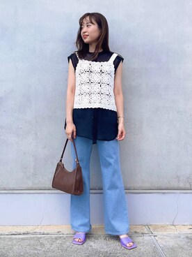 sakiさん（レディース・160cm）の夏コーディネート