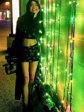 「glitter」｜Meilin Cedilloさん（レディース・160cm）の冬コーディネート