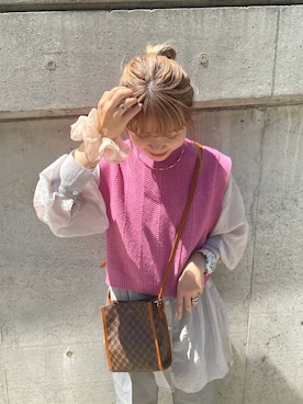 okamto yunaさん（レディース・160cm）の秋コーディネート