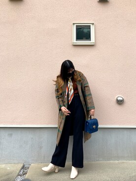 江川英龍のフランスパンさん（レディース・159cm）の冬コーディネート