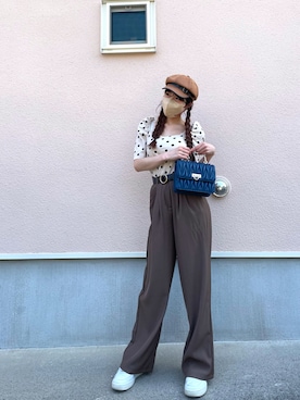 「NIKE」｜江川英龍のフランスパンさん（レディース・159cm）の夏コーディネート