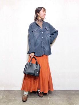 くろみーさん(レディース・168cm)の秋コーディネート