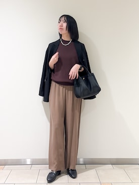 くろみーさん（レディース・168cm）の春コーディネート