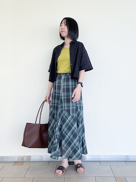 くろみーさん（レディース・168cm）の夏コーディネート