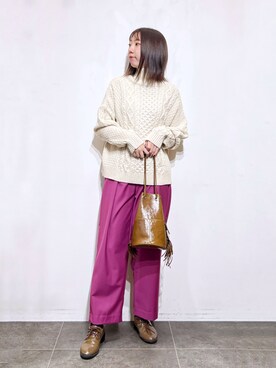 くろみーさん（レディース・168cm）の秋コーディネート