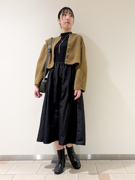 くろみーさん（レディース・168cm）の冬コーディネート