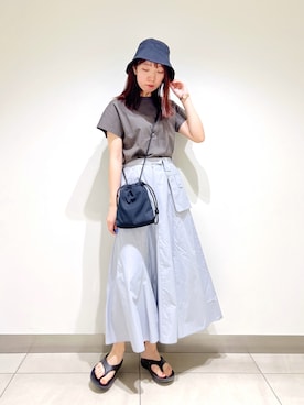 くろみーさん（レディース・168cm）の春コーディネート