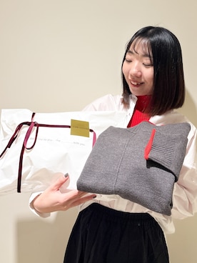 「高身長女子」｜くろみーさん（レディース・168cm）の冬コーディネート