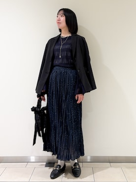 くろみーさん（レディース・168cm）の冬コーディネート