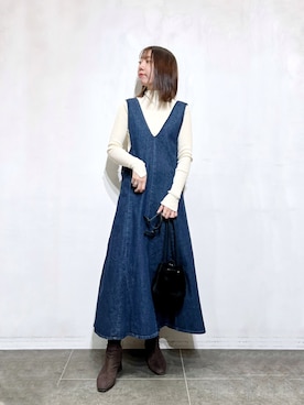 くろみーさん（レディース・168cm）の秋コーディネート