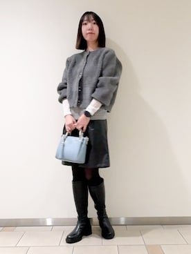 くろみーさん（骨格ウェーブ・レディース・168cm）の秋コーディネート