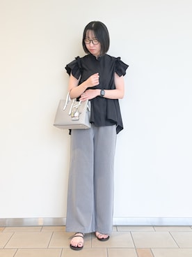 くろみーさん（レディース・168cm）の夏コーディネート