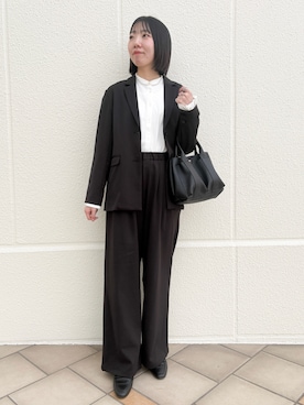 くろみーさん（レディース・168cm）の冬コーディネート