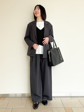 くろみーさん（レディース・168cm）の春コーディネート