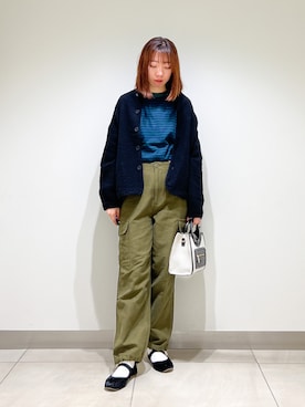 「RODE SKO」｜「アイテム（ノーカラージャケット）」を使った、くろみーさん（レディース・168cm）の夏コーディネート