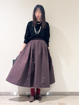 くろみーさん（レディース・168cm）の秋コーディネート