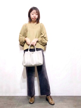 くろみーさん（レディース・168cm）の秋コーディネート