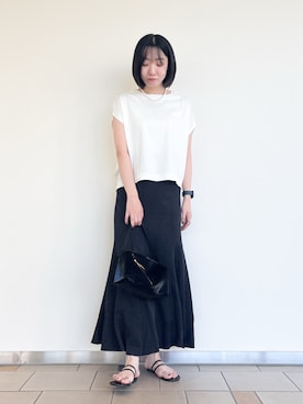 「URBAN RESEARCH Sonny Label（アーバンリサーチサニーレーベル）のアイテム」を使った、くろみーさん（レディース・168cm）の夏コーディネート