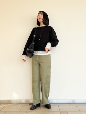 くろみーさん（レディース・168cm）の春コーディネート