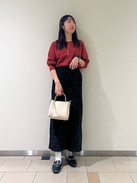 くろみーさん（レディース・168cm）の秋コーディネート