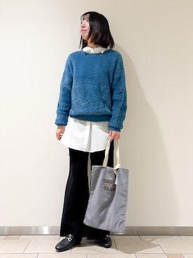 「URBAN RESEARCH（アーバンリサーチ）のアイテム」を使った、くろみーさん（レディース・168cm）の秋コーディネート