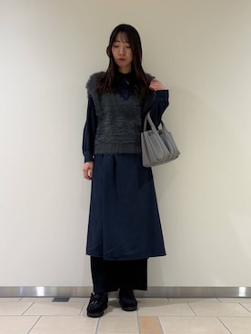 くろみーさん（レディース・168cm）の冬コーディネート