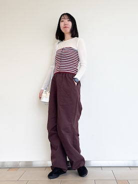 くろみーさん（レディース・168cm）の春コーディネート