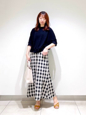 くろみーさん（レディース・168cm）の夏コーディネート