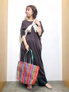 くろみーさん(レディース・168cm)の夏コーディネート