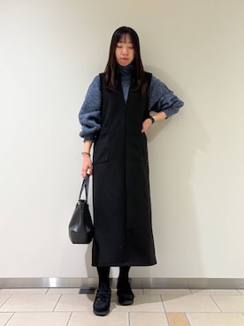 くろみーさん(レディース・168cm)の冬コーディネート