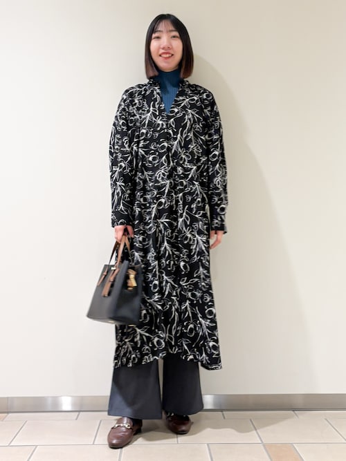 セール】フラワープリントワンピース（ワンピース）｜ITEMS