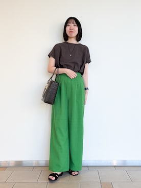 くろみーさん(レディース・168cm)の夏コーディネート