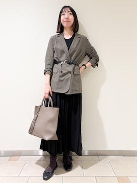 くろみーさん（レディース・168cm）の秋コーディネート