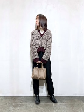 くろみーさん（レディース・168cm）の秋コーディネート