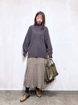 くろみーさん（レディース・168cm）の秋コーディネート